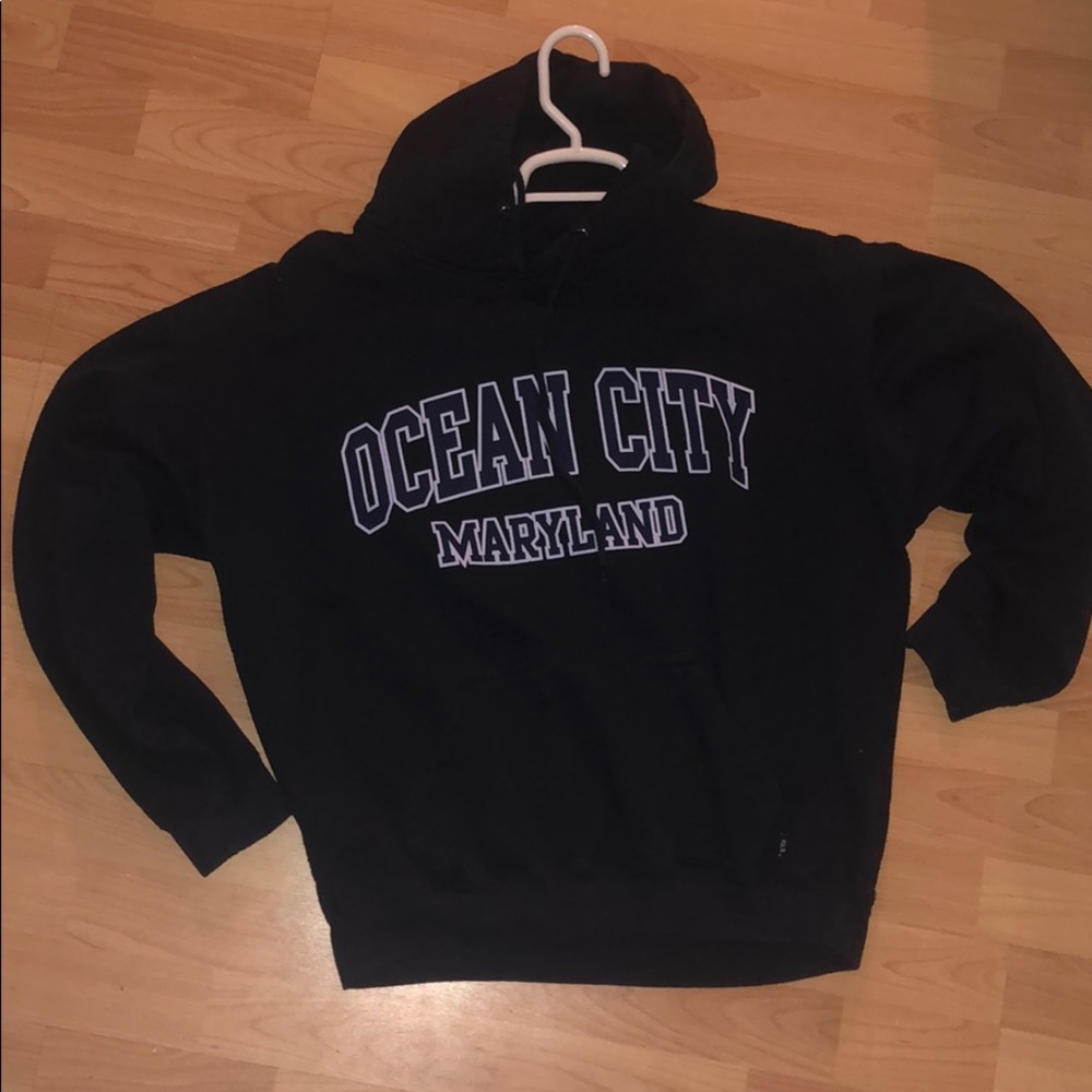 cute ocean city Maryland navy blue sweatshirt